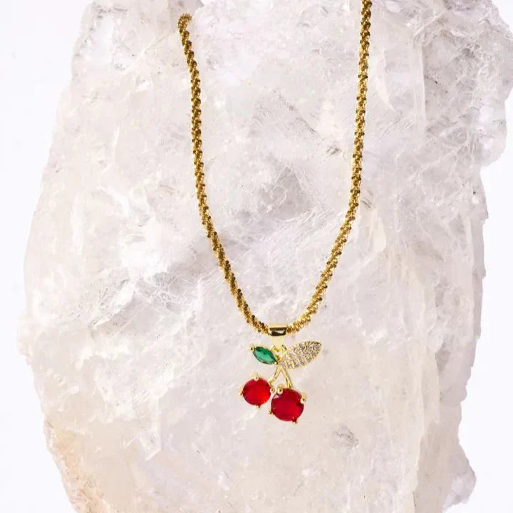 Collar Blush Cherry