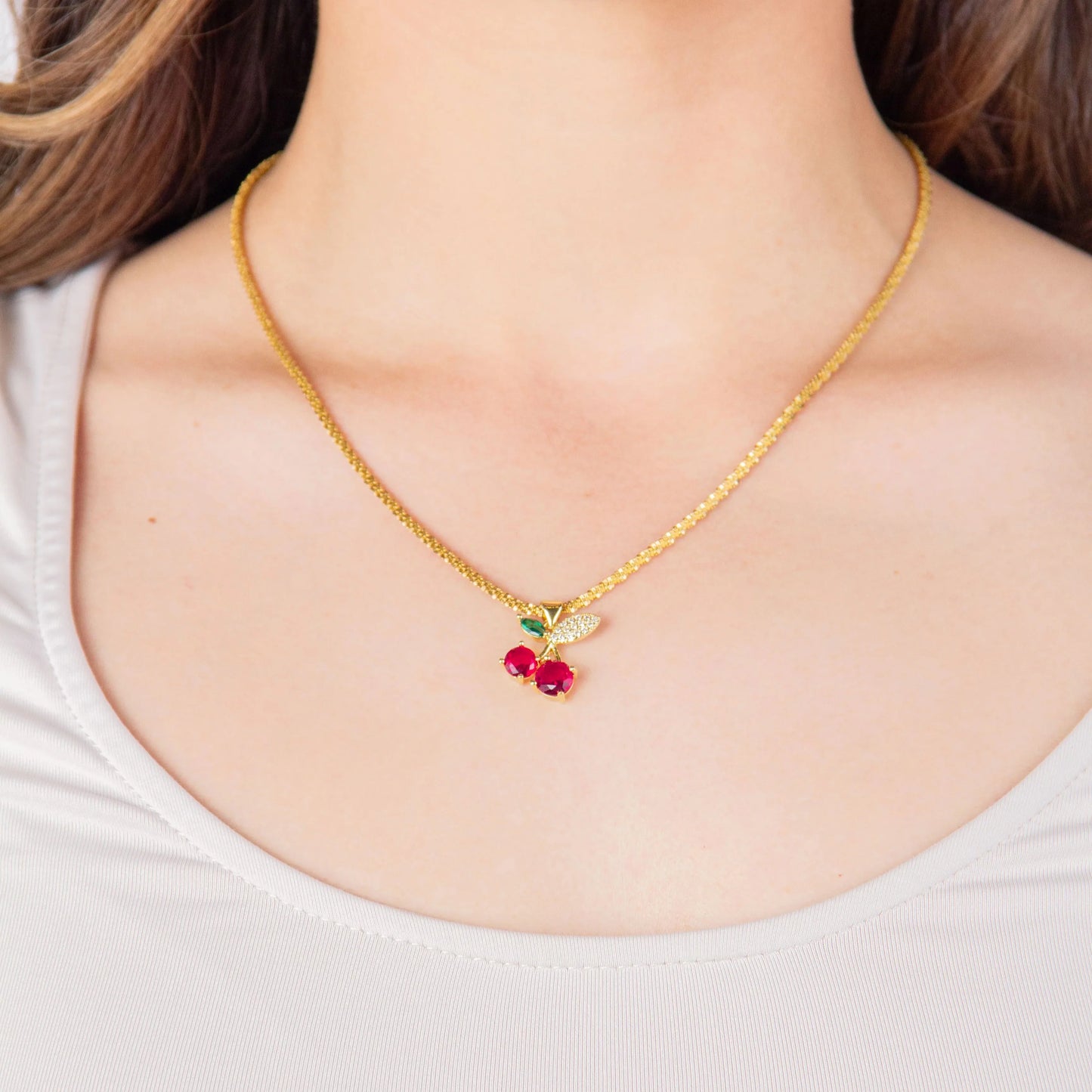 Collar Blush Cherry