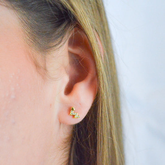 Broquel Celestial Dot Studs